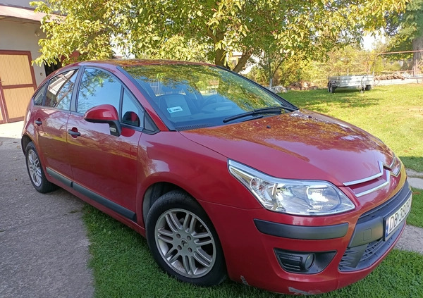 Citroen C4 cena 10500 przebieg: 153174, rok produkcji 2009 z Niepołomice małe 67